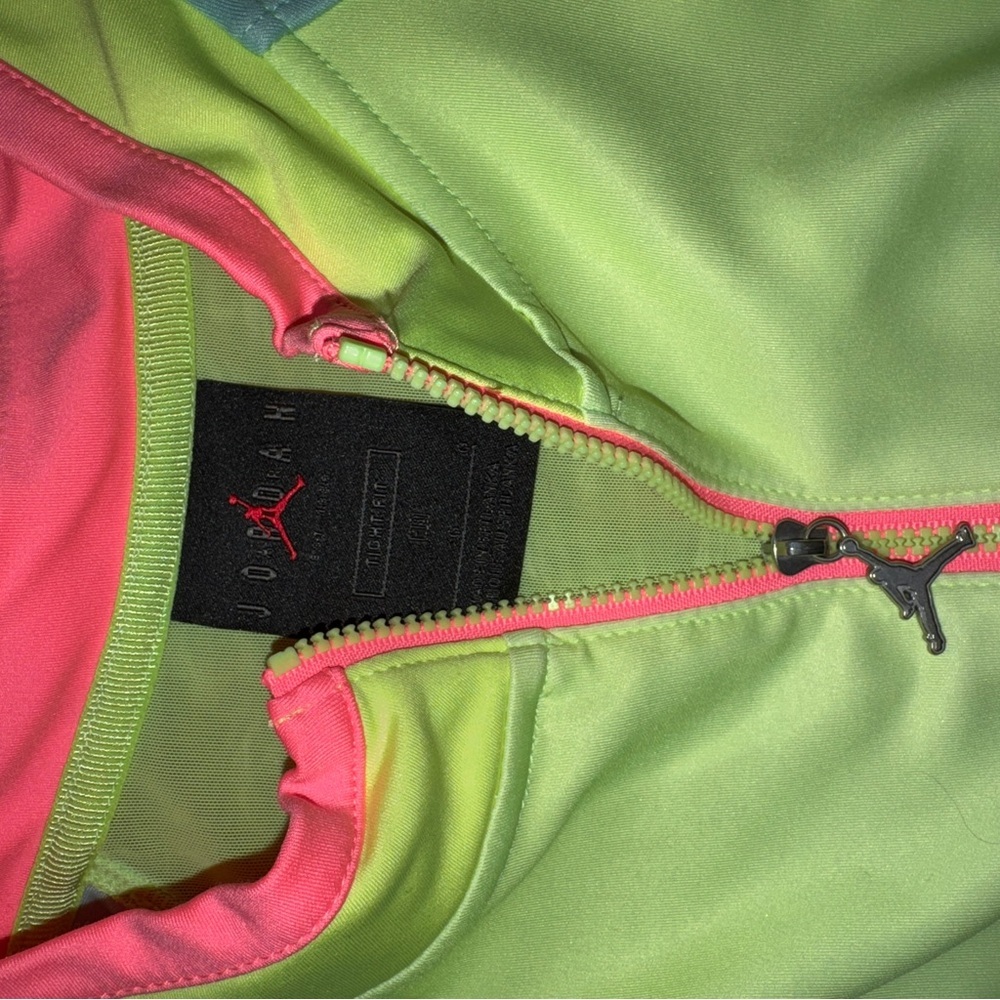 Jordan Heatwave Crop Top, women’s L, zip up, tight fit,  stretchy​ - Picture 5 of 7